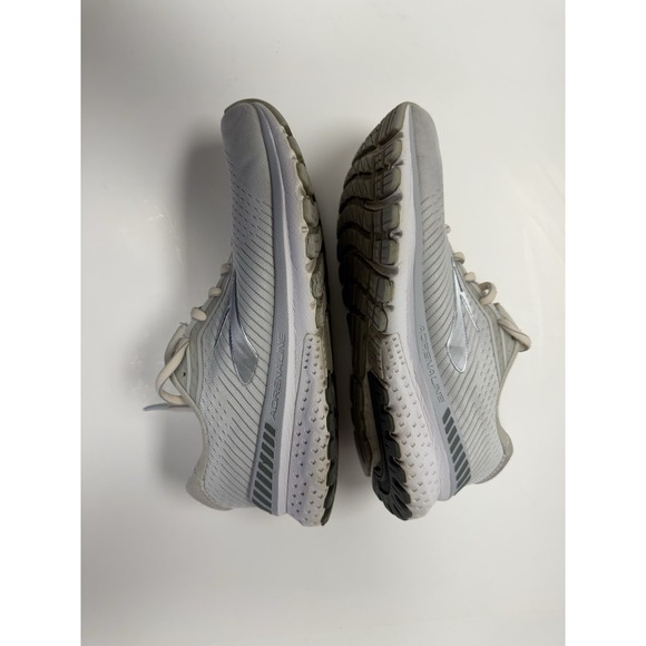 Brooks Adrenaline GTS 20 White Silver Running Shoes Women's Size 7 Medium B - Picture 8 of 10